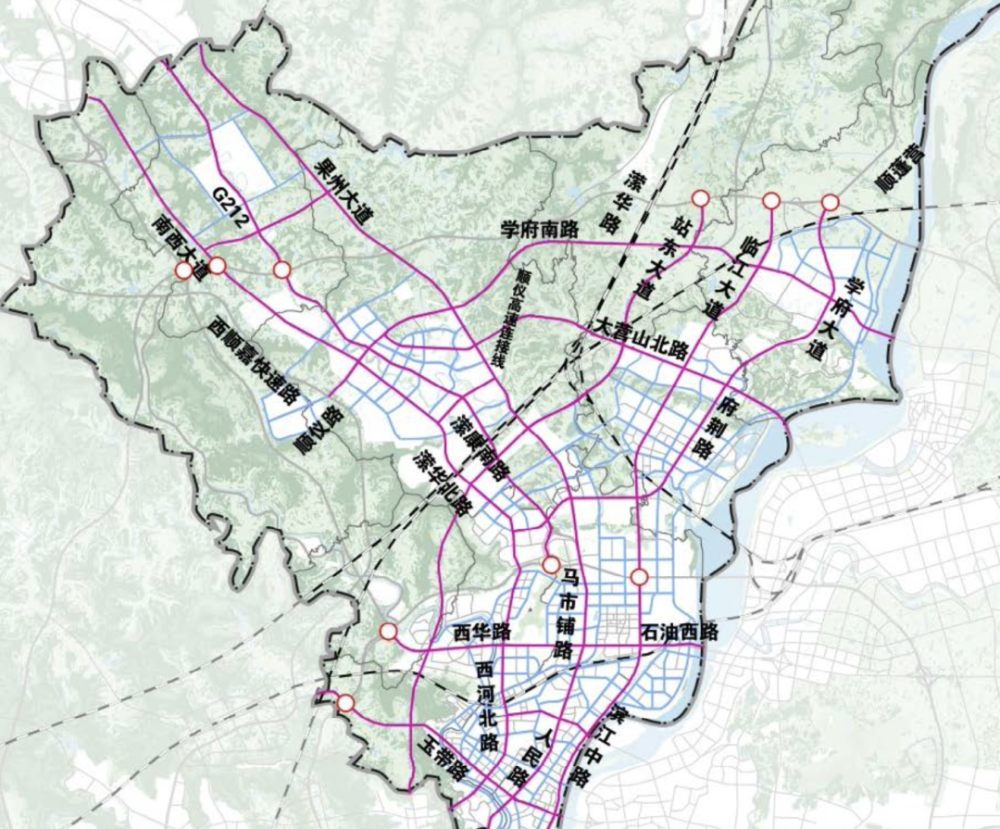 南充市高速公路规划图图片