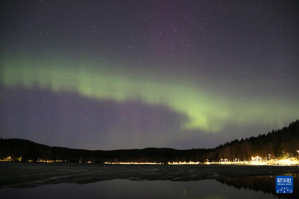 挪威首都奥斯陆的北极光(高清组图)
