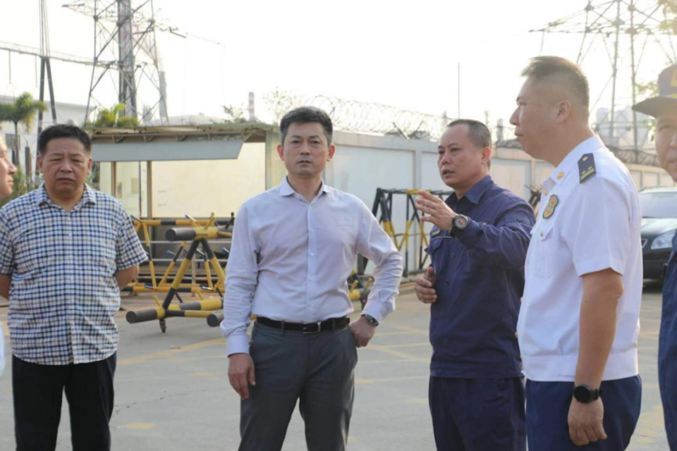 陈阳调研项目要素保障及安全生产等工作