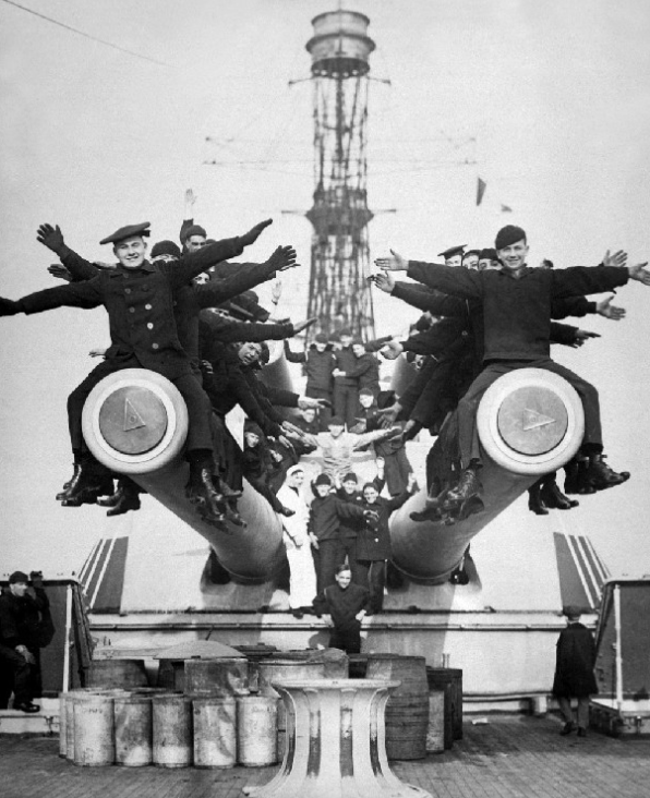 英国"无畏"级战列舰上的新型大口径火炮_腾讯新闻