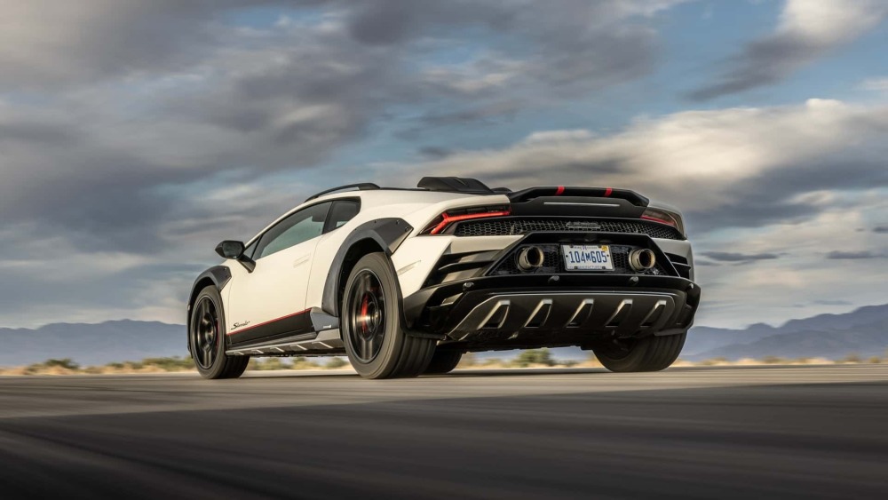 充满个性的越野超跑,兰博基尼huracan sterrato大量实拍图发布_腾讯