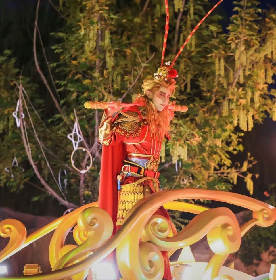 汪东城cos孙悟空,造型完美还原,颜值超高,完全看不出来40岁!