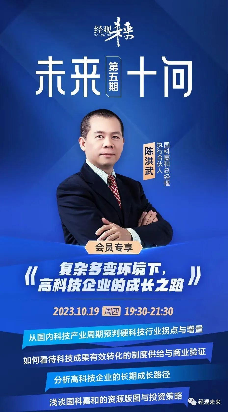 陈洪武:复杂多变环境下,高科技企业的成长之路