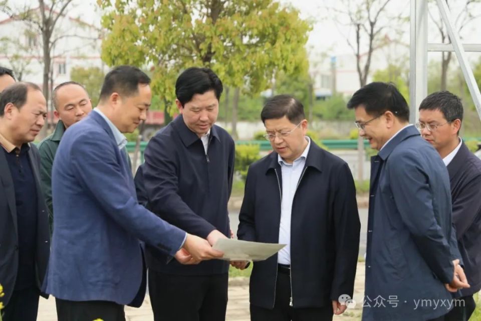 县领导尹亮,龚华雄,祝捷,汪强参加调研.