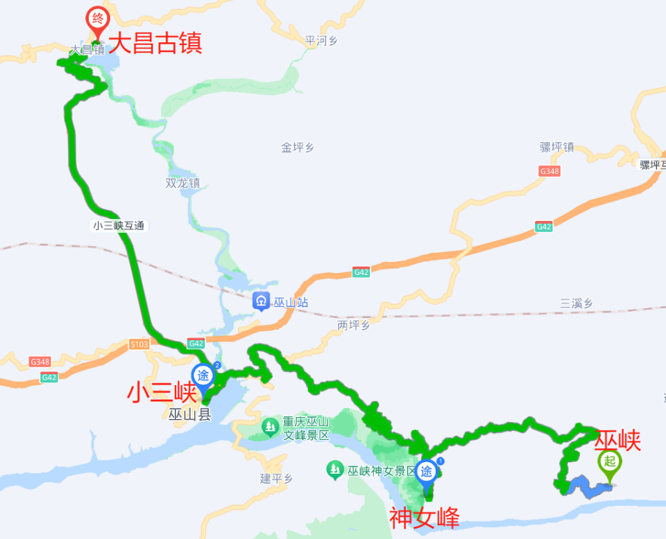 鲜为人知的g348三峡公路,沿着长江相伴超400公里,将壮阔与险峻并收!