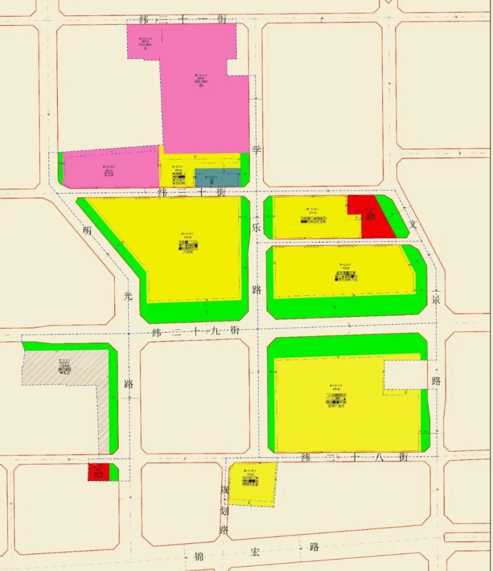 枣园城改开发用地公示!二环内约百万方大盘!