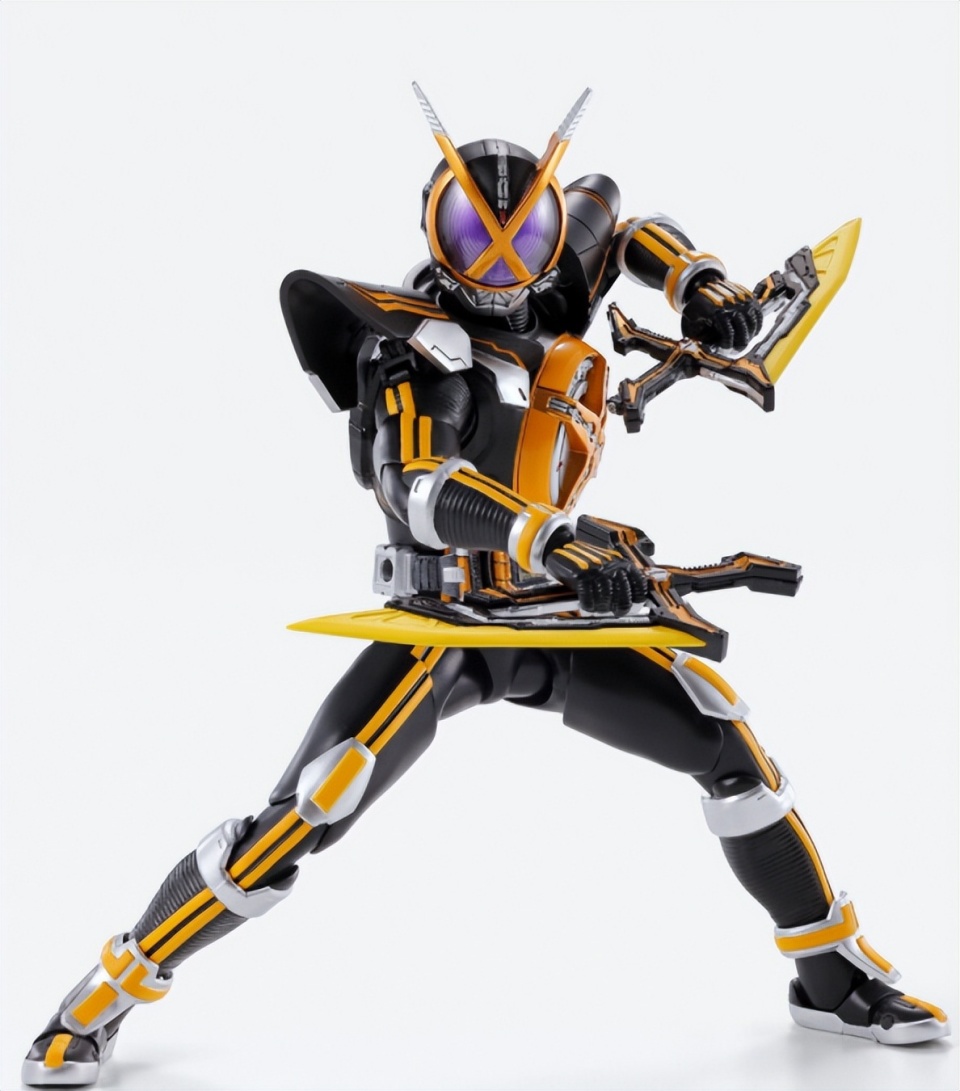 假面骑士next凯撒真骨雕手办公开 手持双刀的沙滩王者