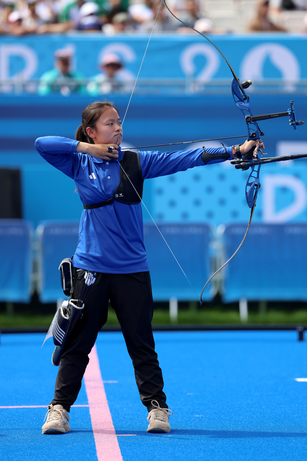 巴黎奥运会丨射箭——女子团体:中国台北队无缘半决赛