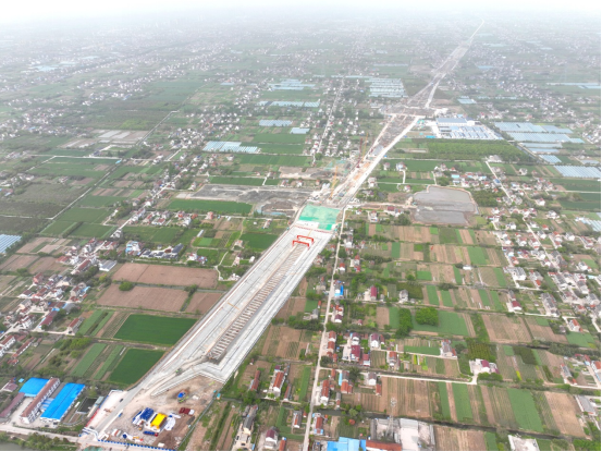 北沿江高铁海门北站有新进展!_腾讯新闻