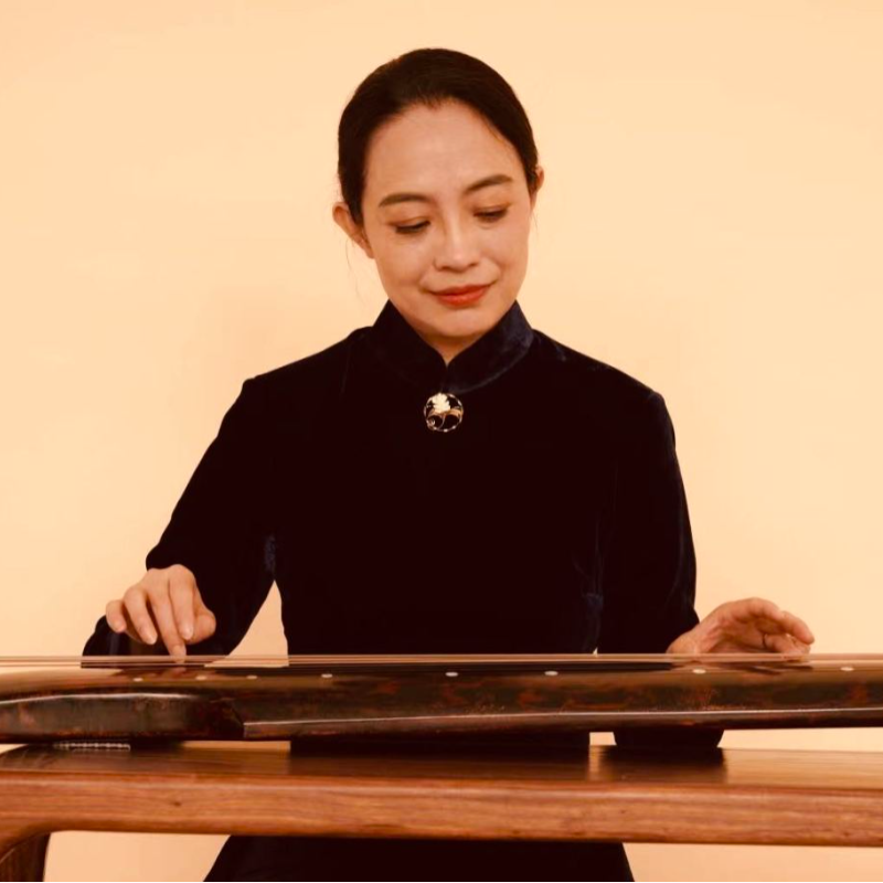 古琴演奏家丁承运,李凤云,林晨,黄梅,陈雷激,巫娜,李蓬蓬,杨致俭,路宁