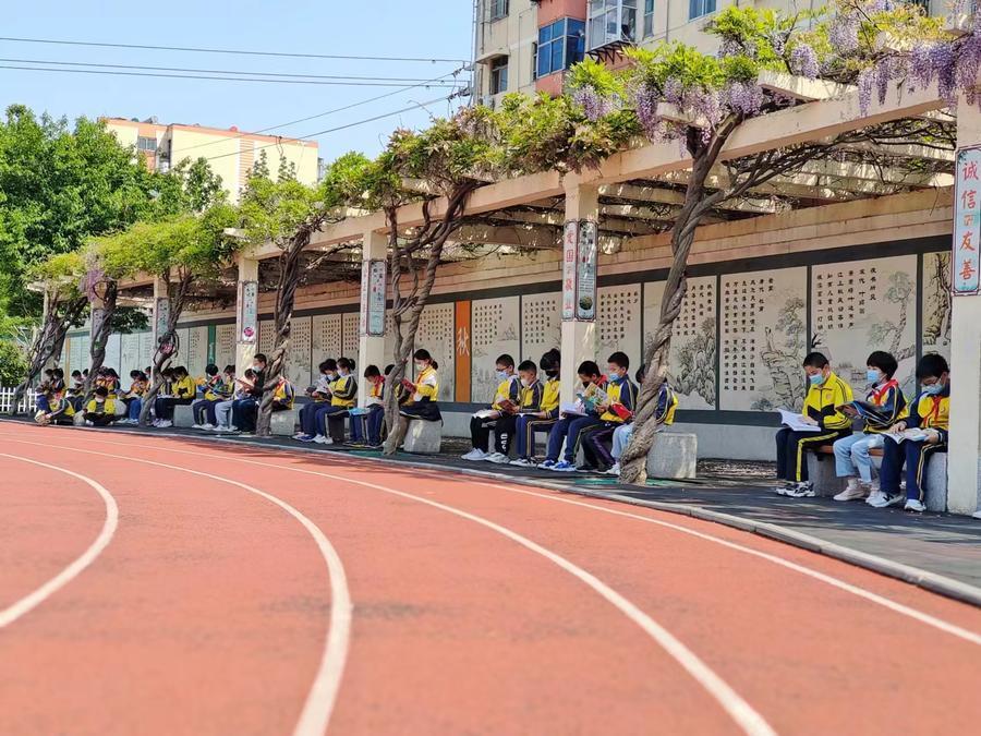 泰山区泰前街道岱道庵小学荣获省级"书香校园"称号