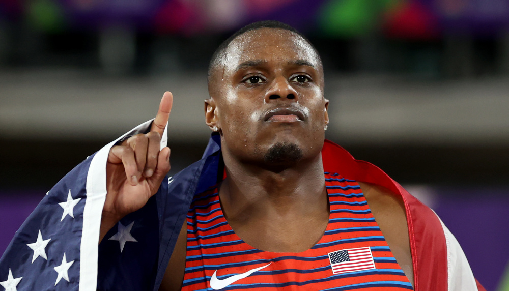 田径——室内世锦赛:科尔曼获得男子60米冠军