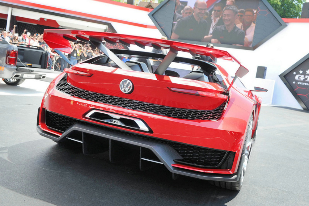 车高仅1米36秒破百昔日的大众高尔夫gti敞篷概念车