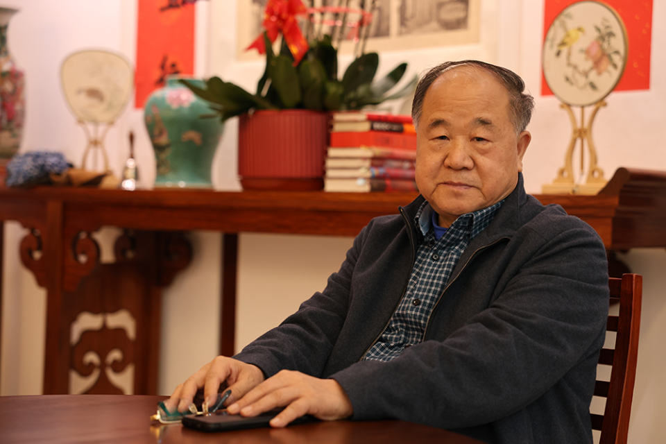 独家专访|莫言:对一个作家的评判,在当代,更在未来_腾讯新闻