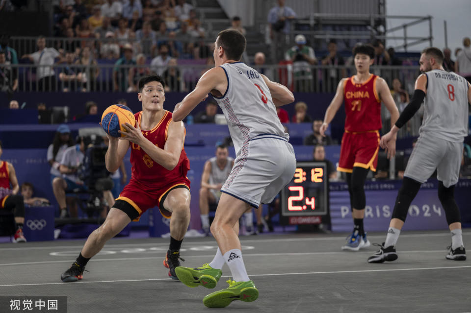 图集|中国男子三人篮球击败塞尔维亚!获得巴黎奥运首胜!