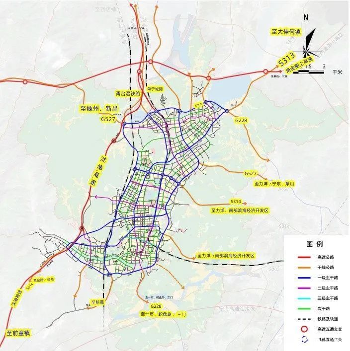 宁海新城区规划示意图图片
