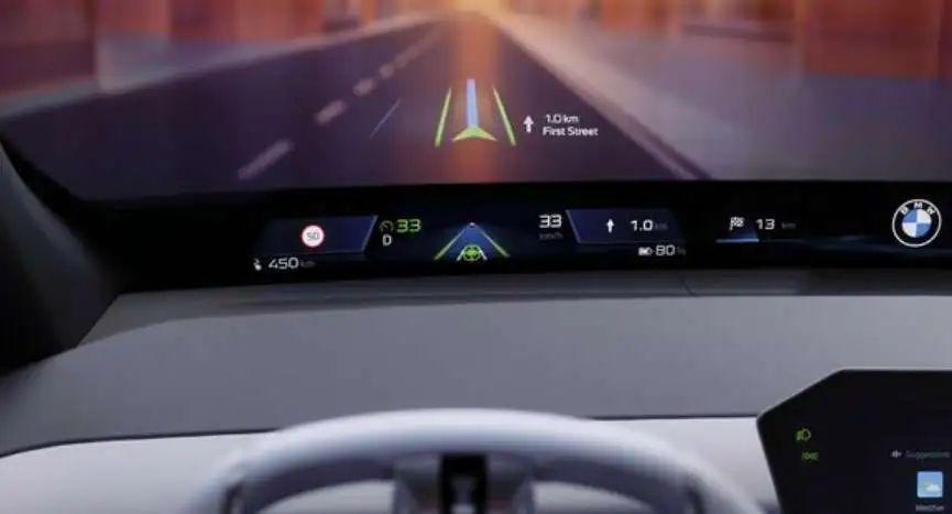 宝马发布新世代HUD超感智能座舱BMW首创全景iDrive_腾讯新闻