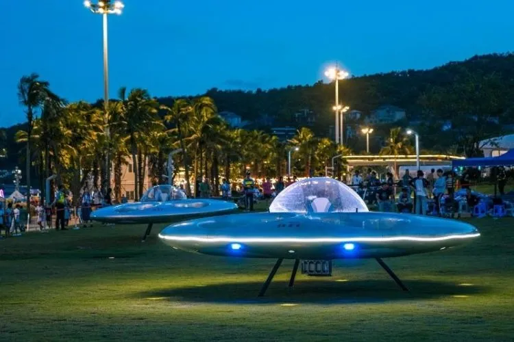 以后坐"飞碟"去上班?从一架"ufo"看大湾区的低空经济