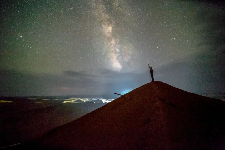 夏夜星空图片真实图片