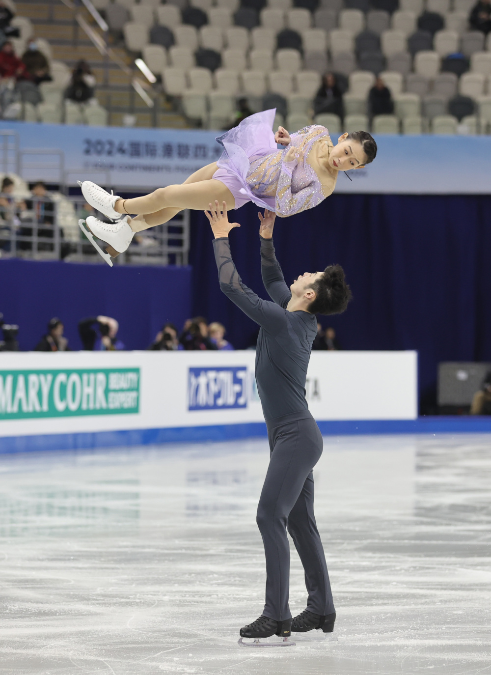 花样滑冰四大洲赛双人滑短节目赛况