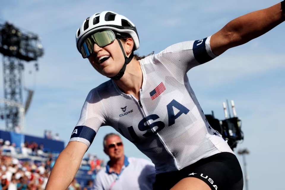 其实原本这位美国自行车运动员甚至没有获得该项目奥运会参赛资格