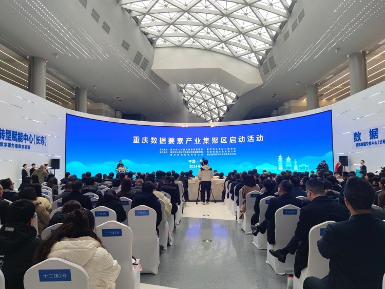 打造数字重庆实用实战标志性成果重庆数据要素产业集聚区在长寿启动