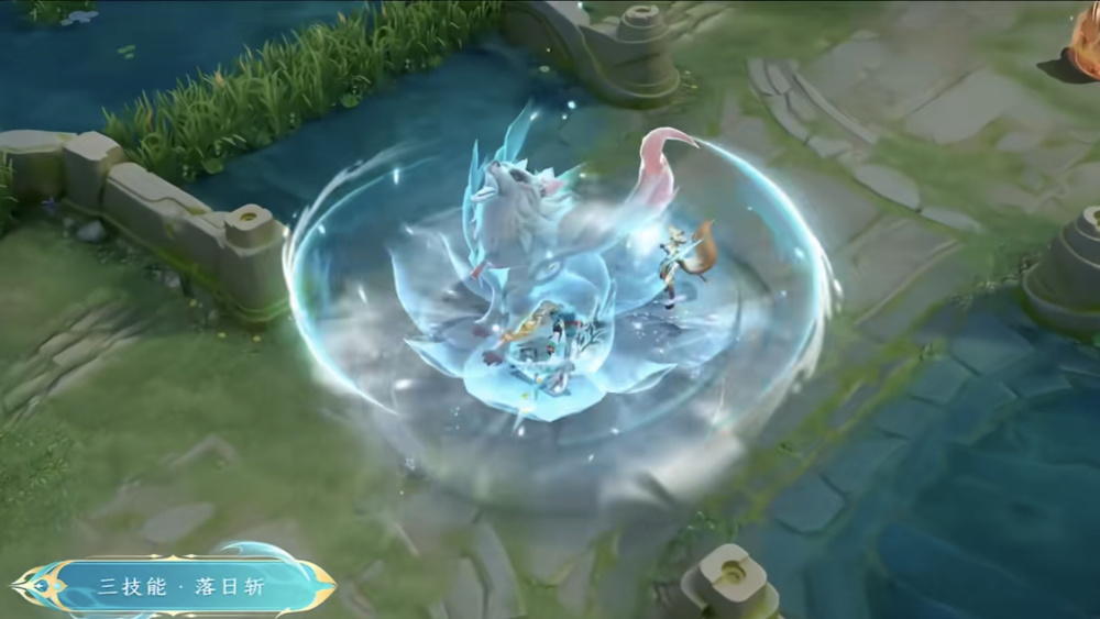 亚连落雪白狼皮肤来袭,火甲流成过时出装,cd血魔流才是上分利器!