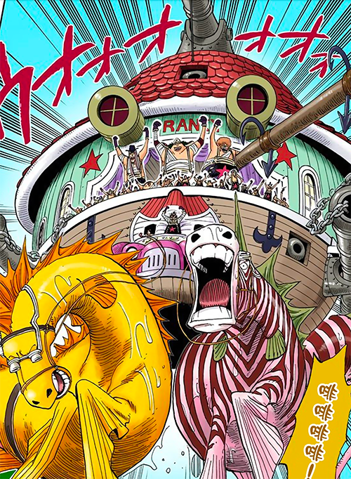 海贼王【所有船只】空岛-香波地群岛篇