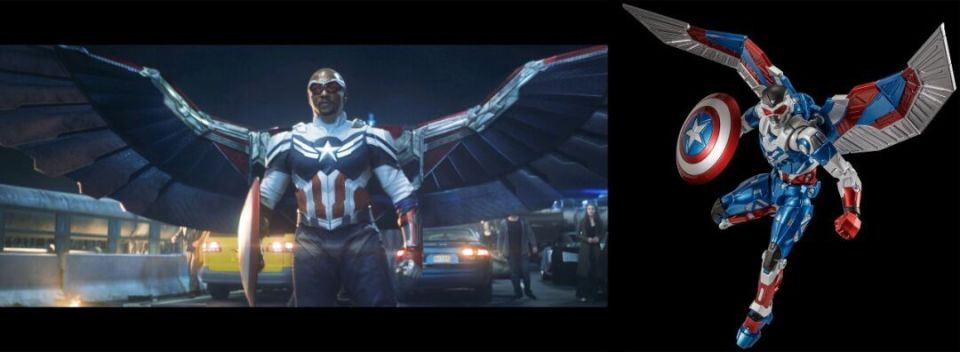 千值练fighting armor猎鹰美队来了!_腾讯新闻