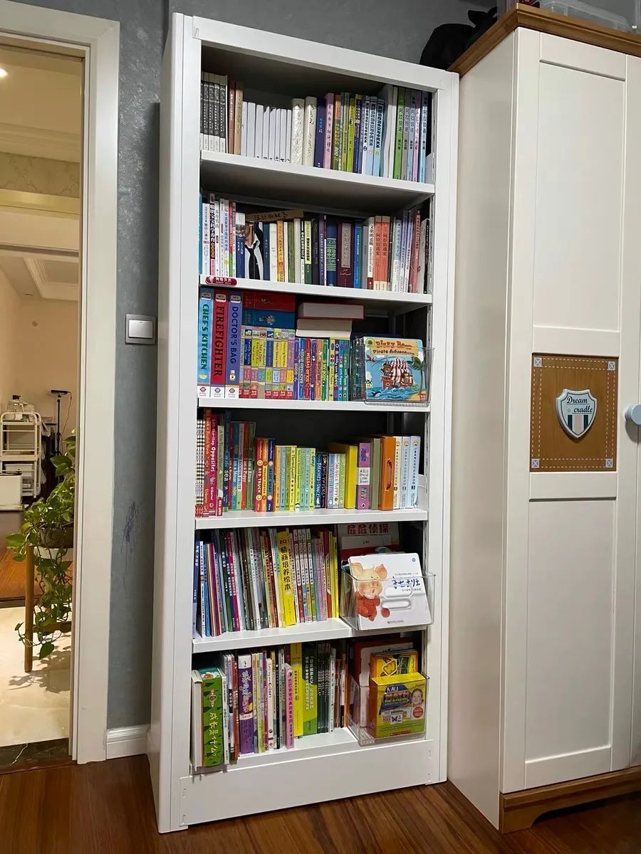 给孩子打造家庭图书馆,只需要这一个书架就够了