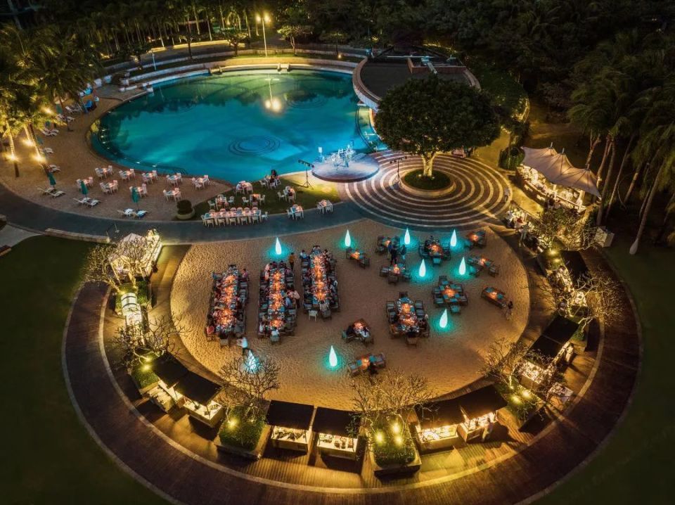 三亚海棠湾威斯汀低至849/晚,含2大2小早餐 海鲜烧烤自助 儿童玩乐