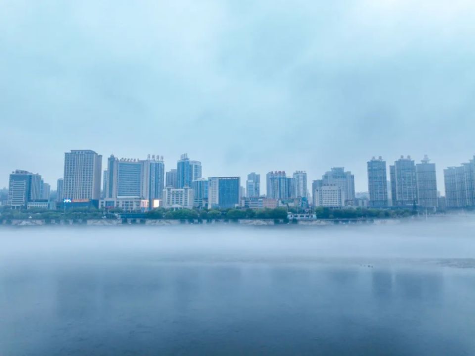 雾锁金州!今天的安康美如仙境!_腾讯新闻