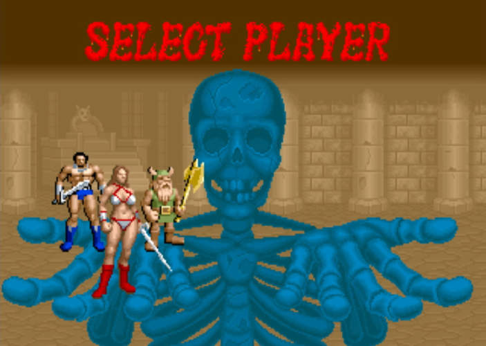 街机战斧,让无数男孩脸红心跳的比基尼女战士,必杀却是一只火龙_腾讯