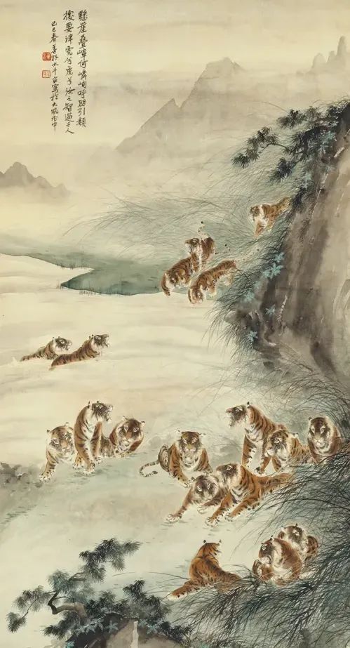 一次醉酒画虎,为何让张大千决定戒酒?