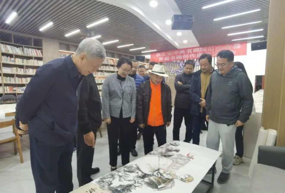 农工党中央书画院来大方县开展调研写生活动_腾讯新闻