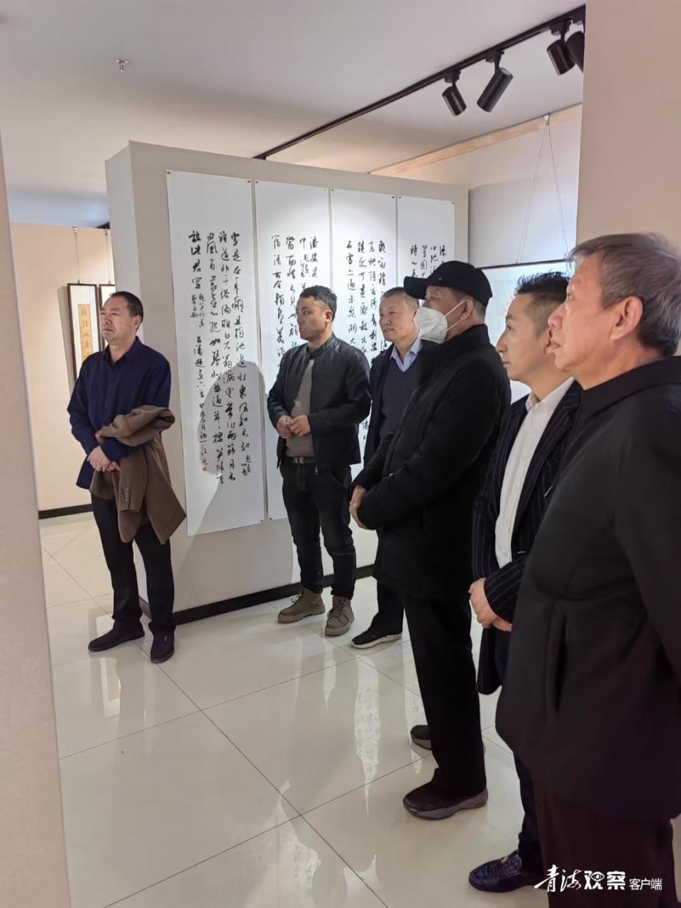 "翰墨春晖"陈治元书法作品在宁展出