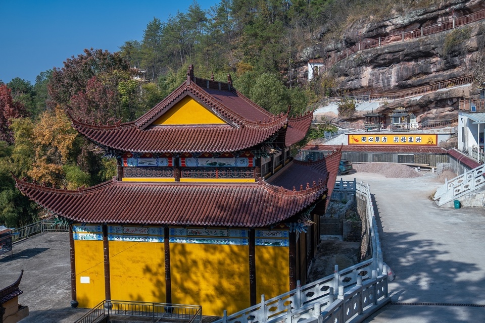 浙江金华一处奇幻的景点有着义乌悬空寺之称知道的人很少