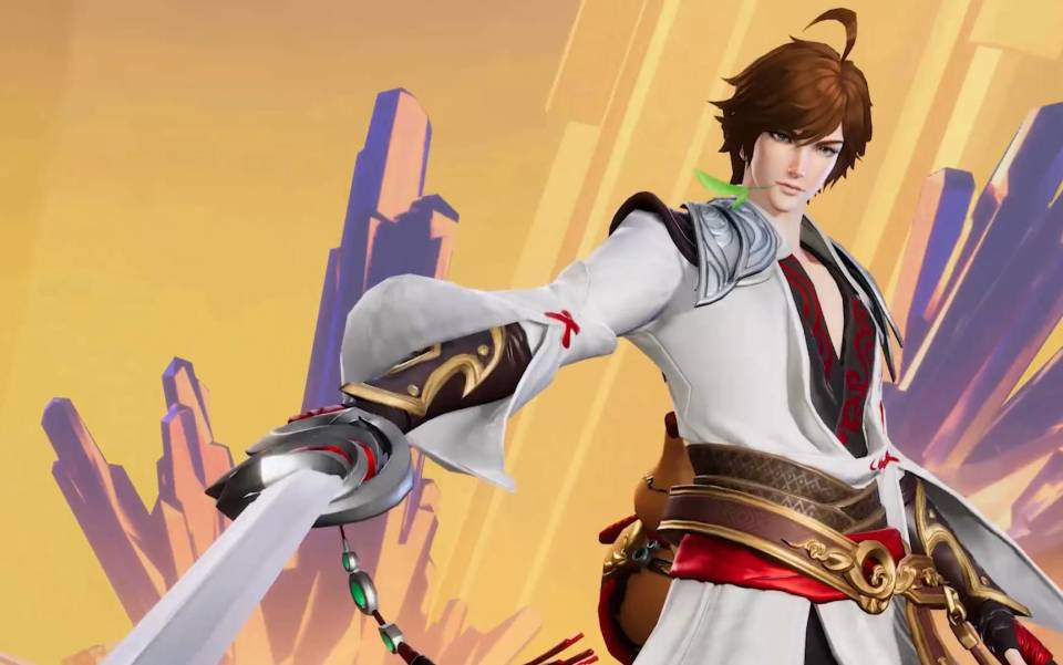 首先是这款皮肤的海报部分,整体的样式上对比王者荣耀中的改变并不是