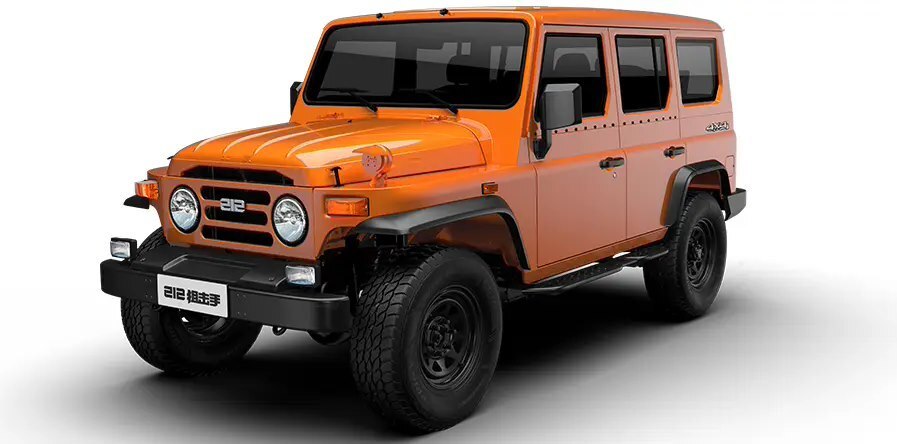 北汽新款 212 车型内饰曝光:新增悬浮中控,有望 6 月 6 日发布