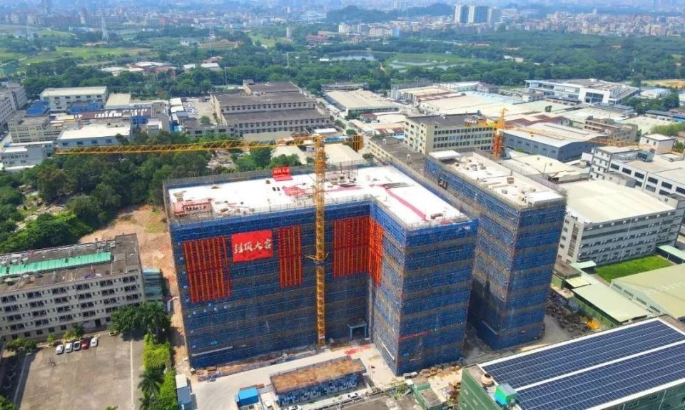 预计年底建成投产！东莞一市属重大项目顺利封顶_腾讯新闻