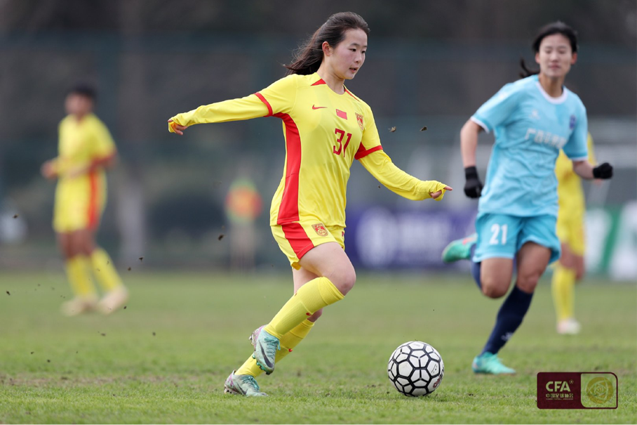 中国女足u17开门红  目标:夺冠