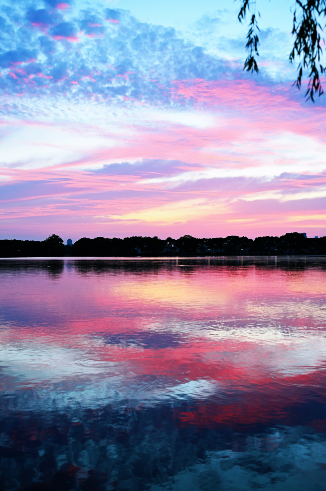 杭州迎来世纪朝霞!凌晨三四点,这些地方都是人!