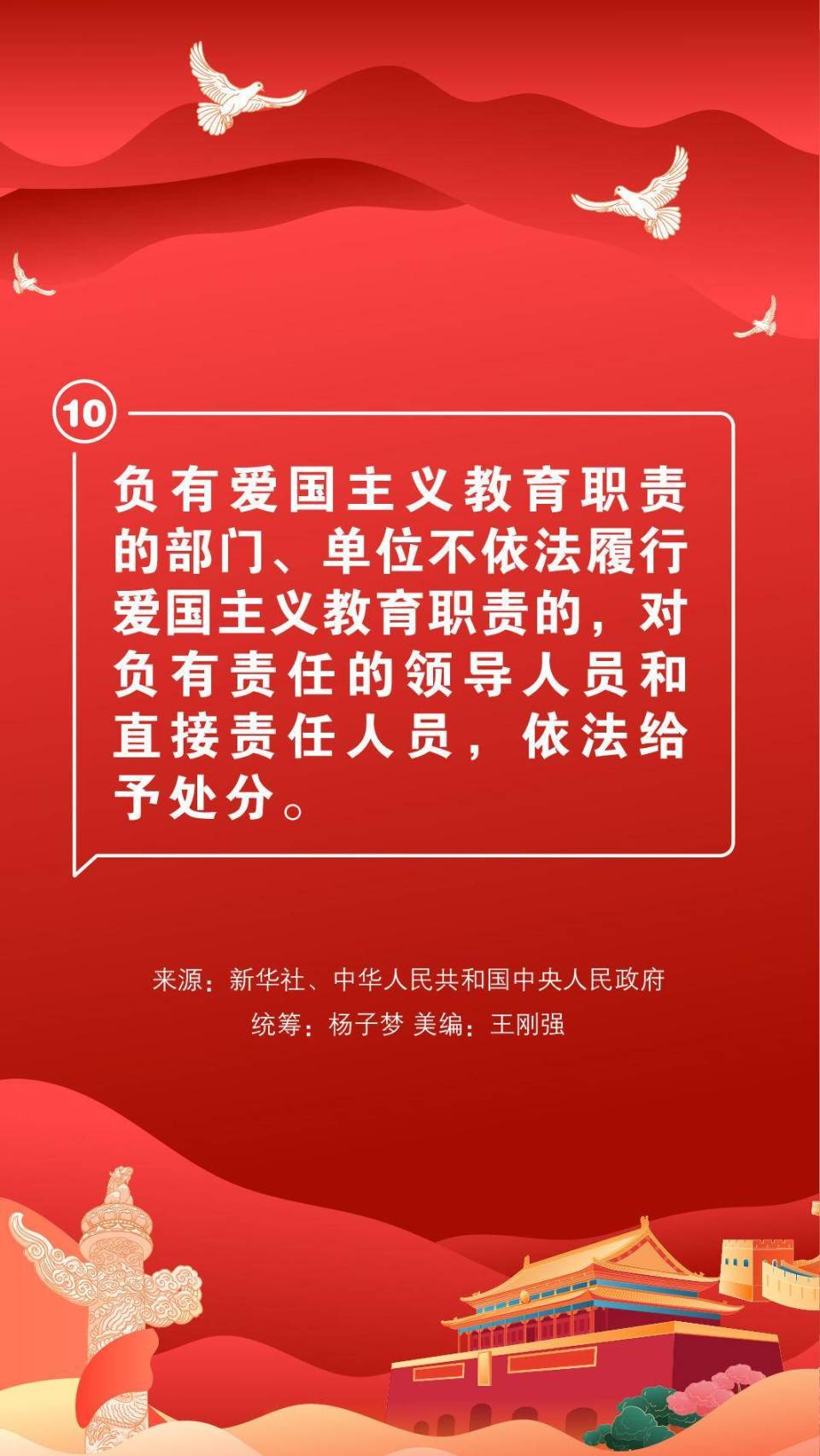 是中国人都该知道《爱国主义教育法》十大知识点!