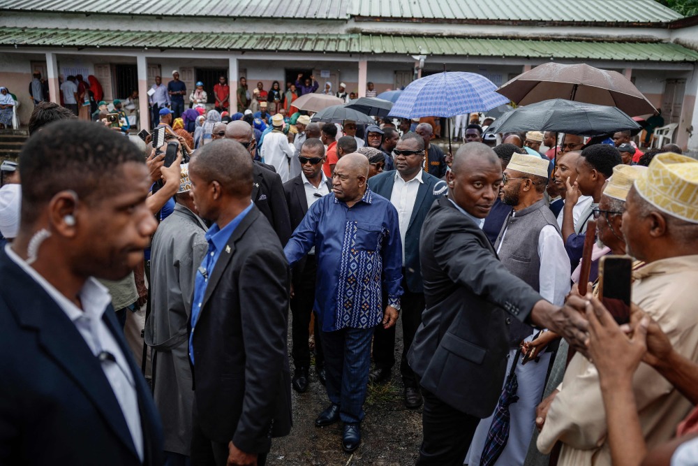 科摩罗举行总统选举首轮投票