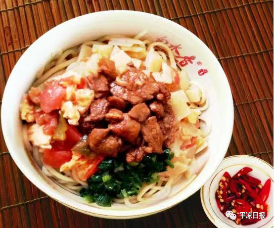 一碗饸饹面连接平凉千年记忆