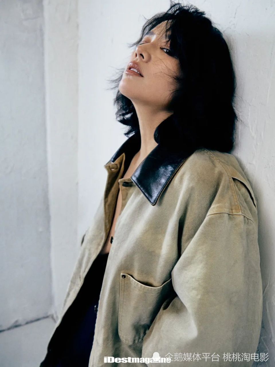 女星马思纯《idest》杂志大片,挑战慵懒性感轻熟女风引人迷醉_腾讯