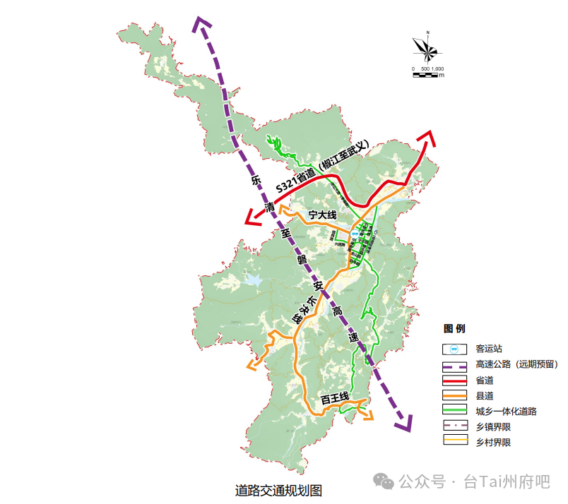 台州高速公路规划图图片