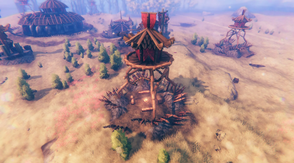 《英灵神殿》玩家在游戏中复刻魔兽经典建筑_腾讯新闻