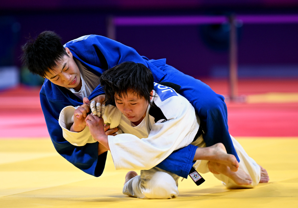 柔道中国选手郭宗英获女子48公斤级铜牌