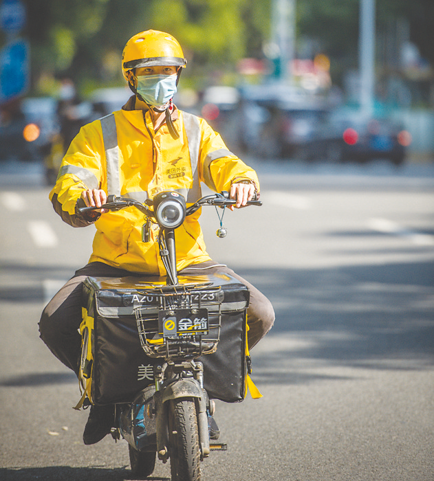 南宁新职业新工种从业者说感受外卖骑手站长就像大总管